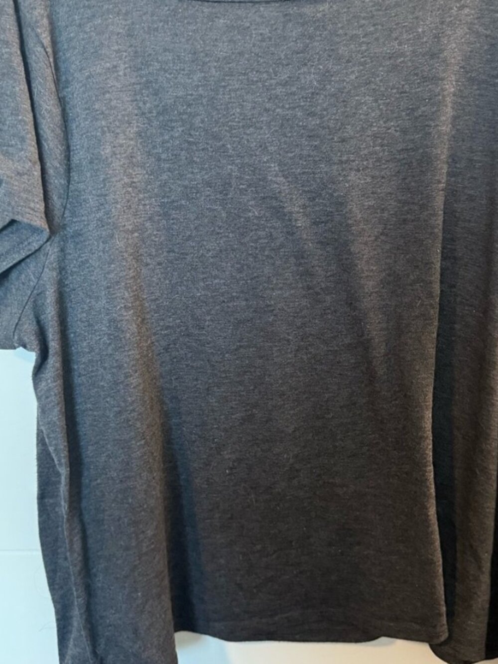 Gray Oversized Short Sleeve Tee - Picture 2 of 2